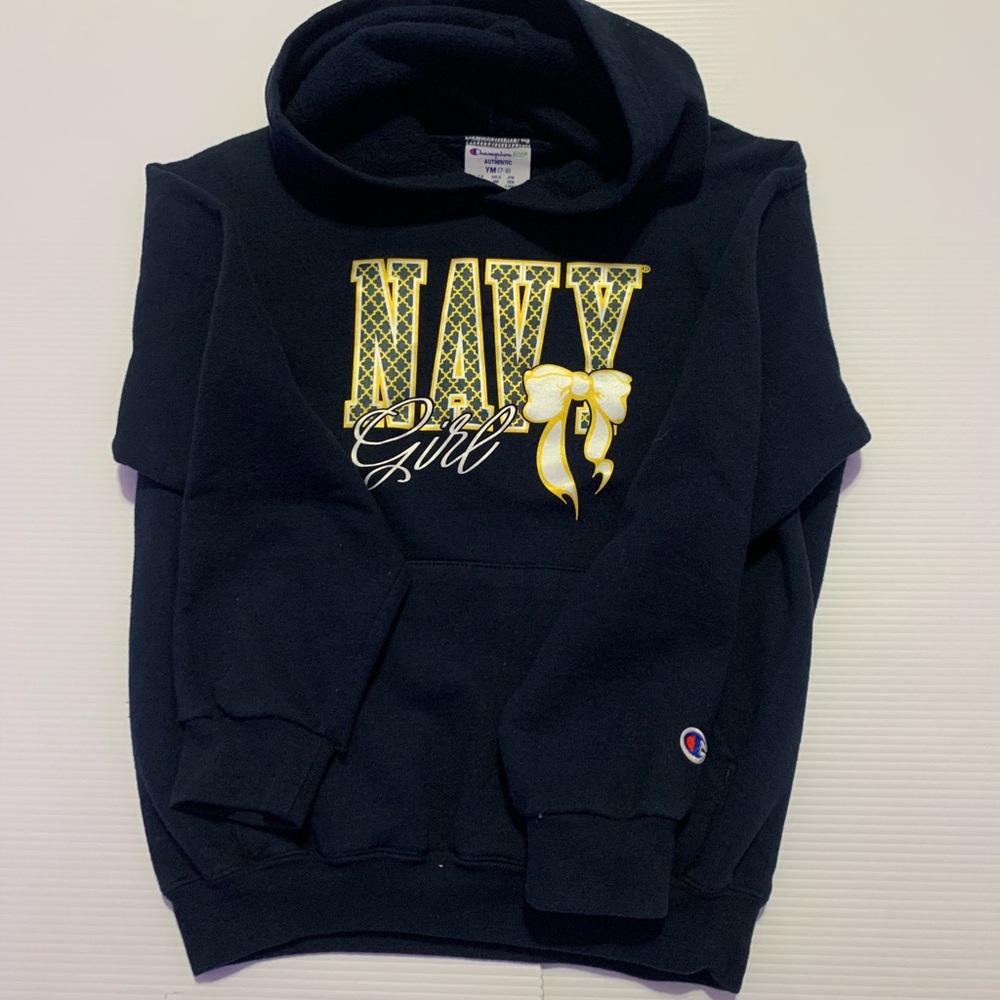Champion “Navy Girl” Hoodie